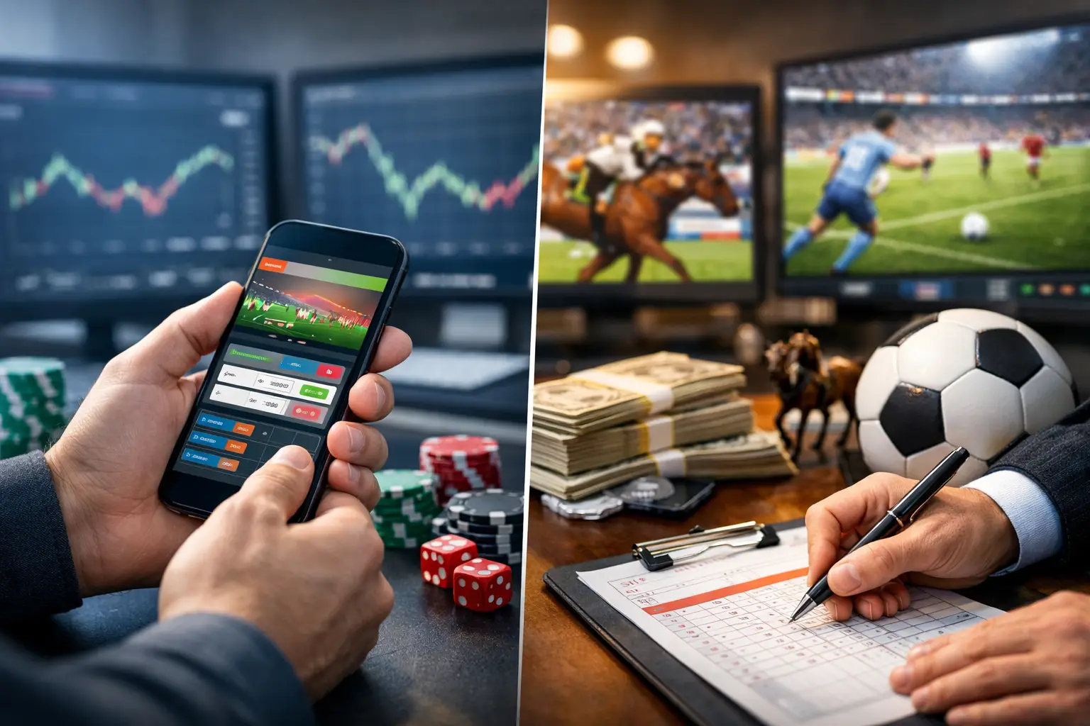 Betting Exchange vs Bookmaker Explained
